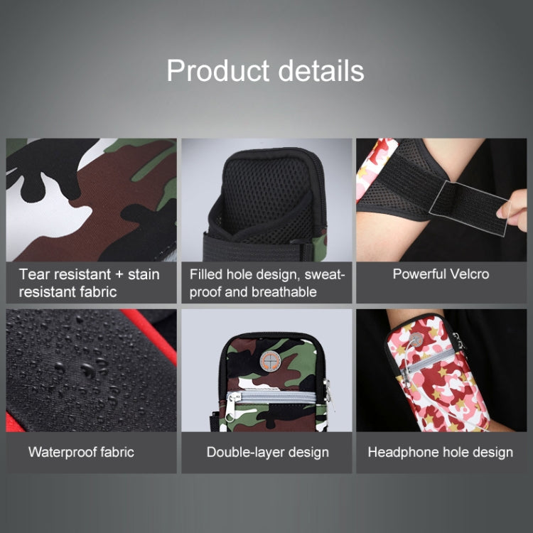 Universal 5.5 inch or Under Phone Zipper Multi-functional Sport Arm Case with Earphone Hole, For iPhone, Samsung, Sony, Oneplus, Xiaomi, Huawei, Meizu, Lenovo, ASUS, Cubot, Ulefone, Letv, DOOGEE, Vkworld, and other Smartphones(Green)