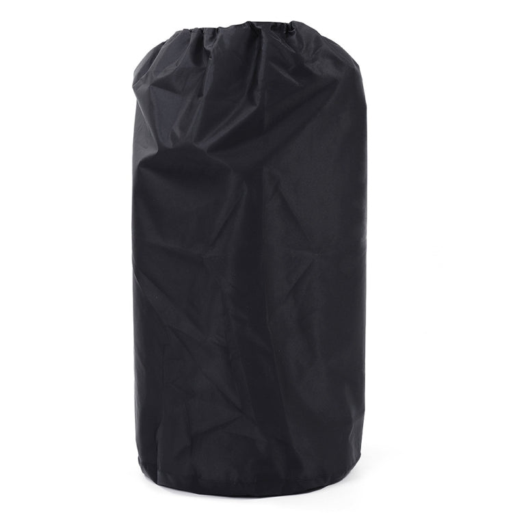 210D Oxford Cloth Outdoor Small Propane Tank Waterproof Dustproof UV Protection Cover (Black)