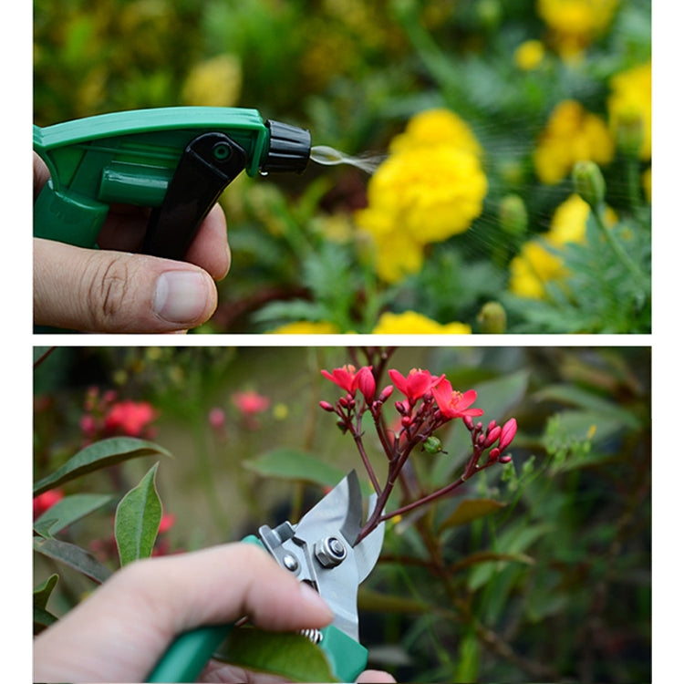 10 PCS / Set Garden Tool Set Gardening Pruning Shears Rake Scoop Weeder Accessories Kit(Green)