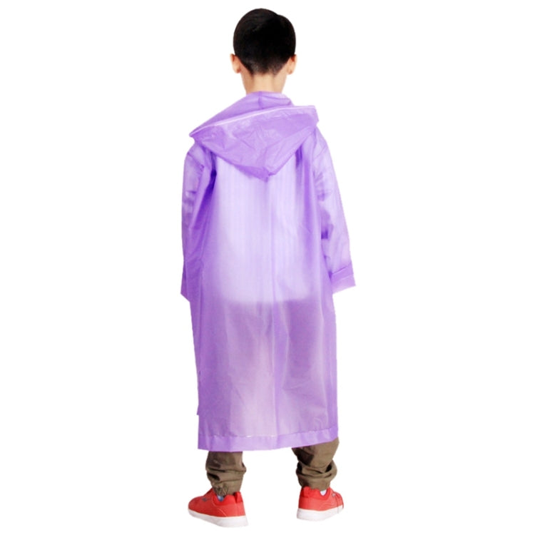 Outdoor Mountaineering Eva Thickened Children Fashion Raincoat Average Size