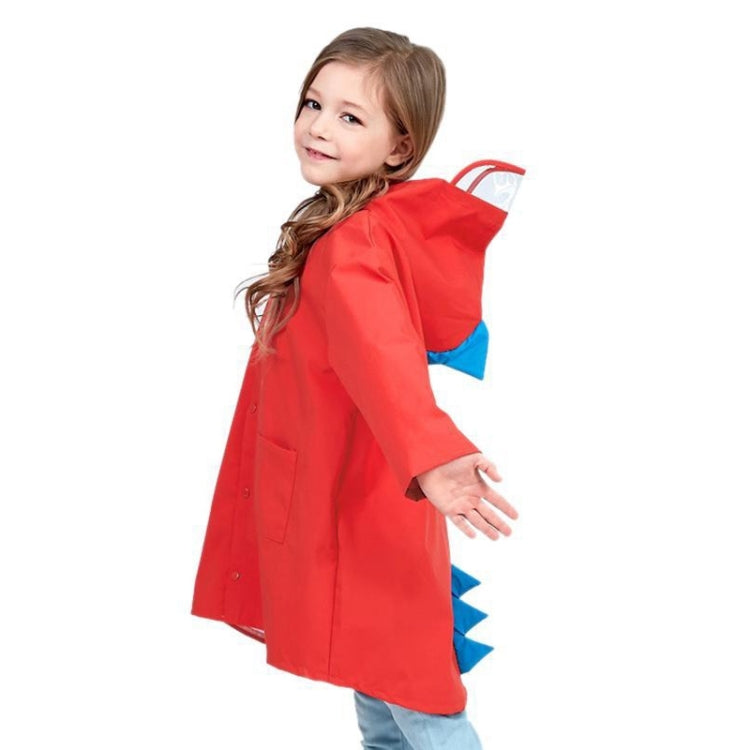 Cartoon Dinosaur Children Fashion Raincoat Size: S