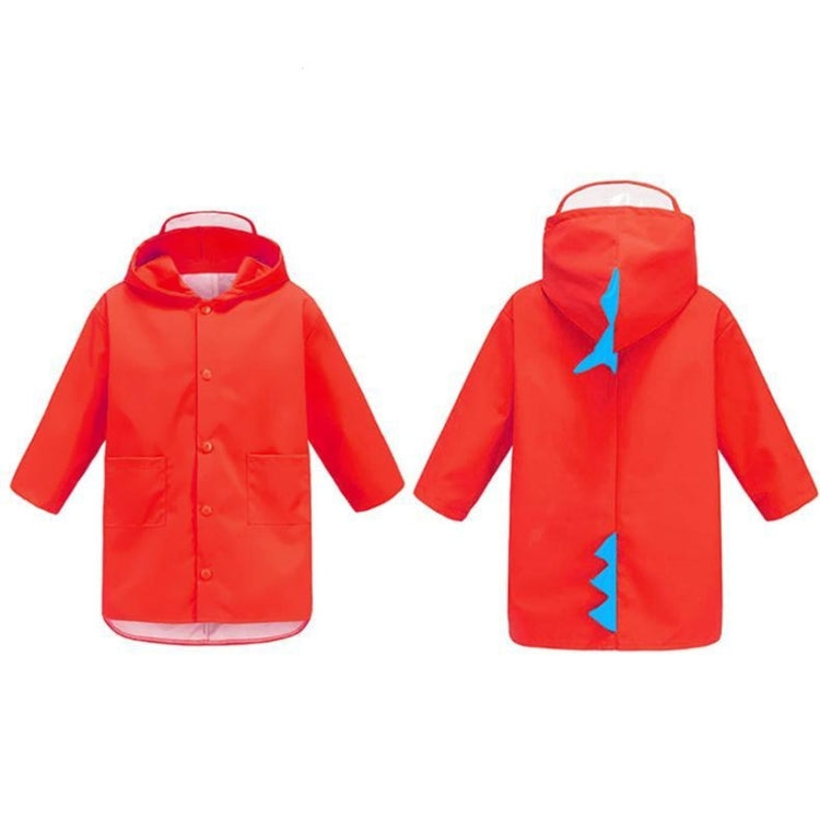 Cartoon Dinosaur Children Fashion Raincoat Size: S