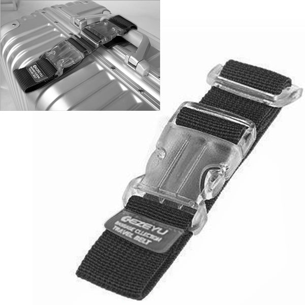 Transparent Hang Buckle External Strap for Travel Bag Travel Luggage