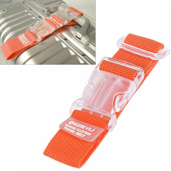 Transparent Hang Buckle External Strap for Travel Bag Travel Luggage