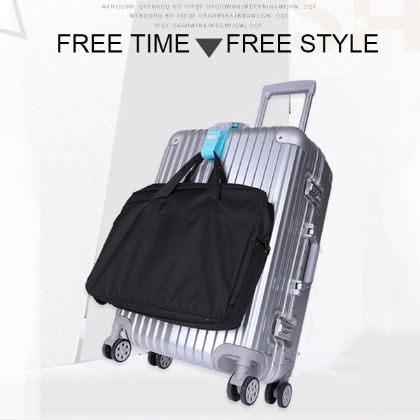 Transparent Hang Buckle External Strap for Travel Bag Travel Luggage