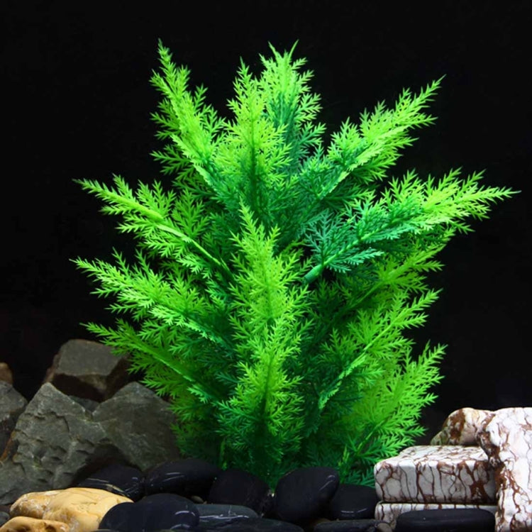 Artificial Tree Plant Grass Figurines Miniatures Aquarium Fish Tank Landscape, Size: 18.0 x 25.0cm