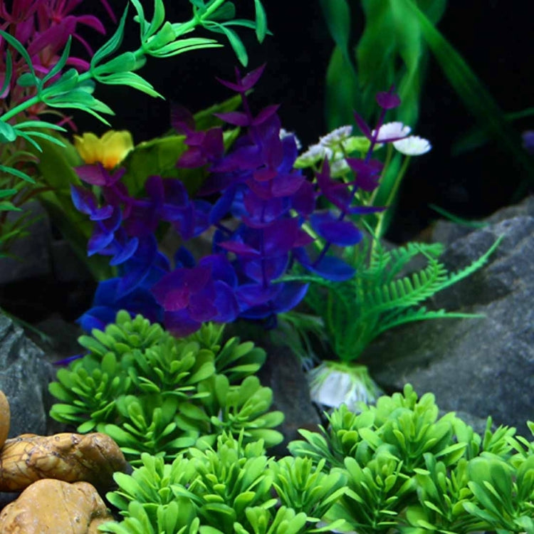 Artificial Tree Plant Grass Figurines Miniatures Aquarium Fish Tank Landscape, Size: 10.0 x 5.0cm