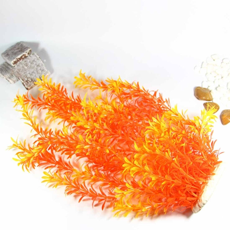 Artificial Tree Plant Grass Figurines Miniatures Aquarium Fish Tank Landscape, Size: 22.0 x 40.0cm