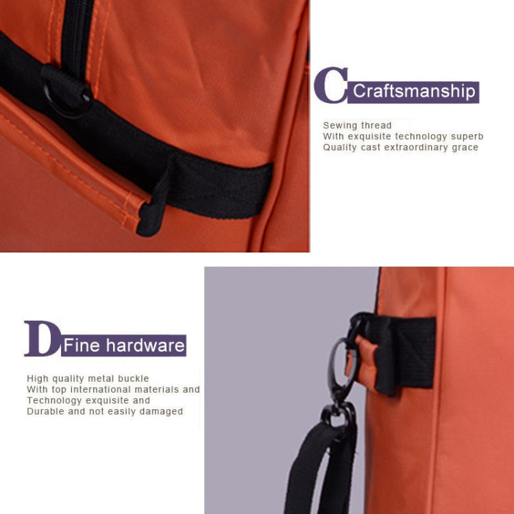 91L Retractable Suitcase Foldable Unisex Suitcase Lockable Travel Spinner Rolling Trolley Clothing Bag