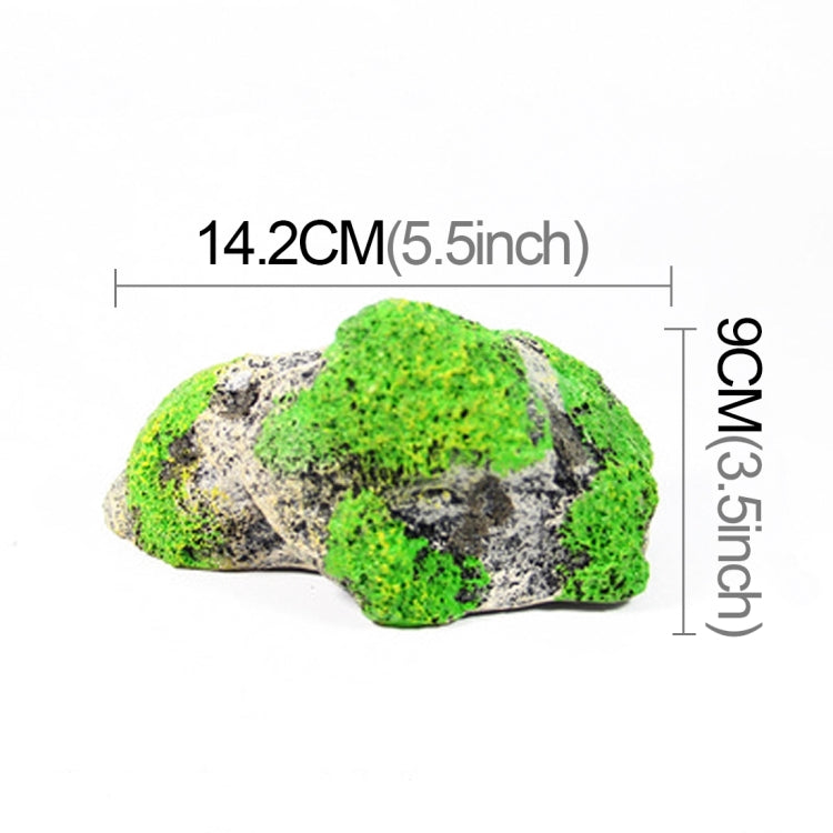 Aquarium Decoration Pumice Suspended Stone Artificial Fish Tank Acuarios Moss Flying Rock Aquatic Ornament Landscape, Middle Size: 9.0 x 14.2cm