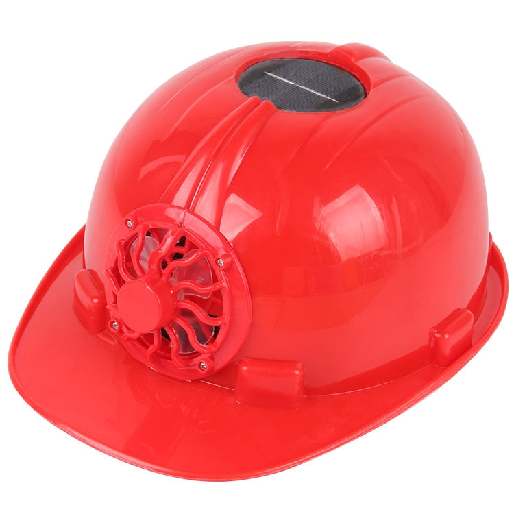 Solar Charging Safety Helmet with Fan Outdoor Hard Hat