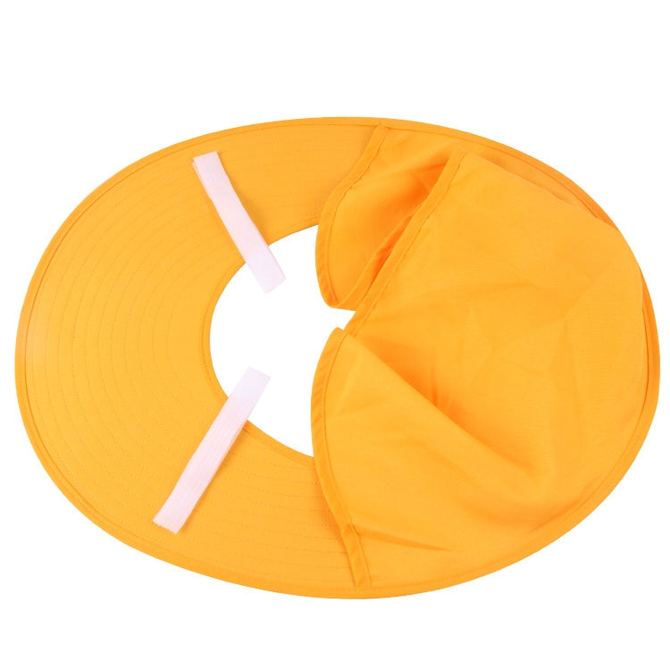 Sunshade Cover for Solar Charging Safety Helmet(Yellow)