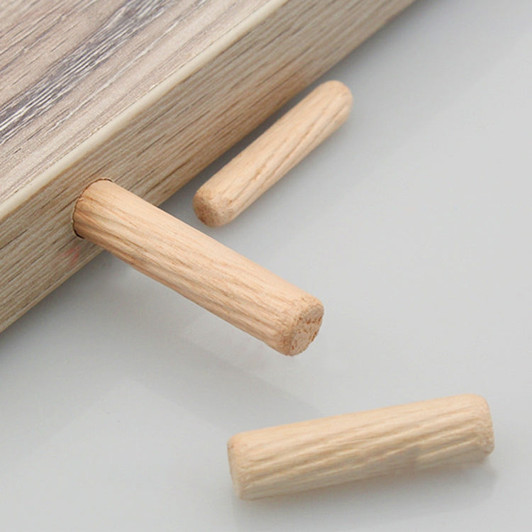 400 PCS Eucalyptus Round Dowel Tie Plug Furniture Connector, Size: 100x60mm