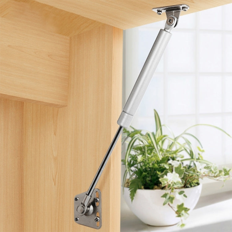 5 PCS Iron Head Cabinet Gas Holder Hydraulic Rod Buffer Telescopic Strut, 10 inch 80N (8kg)