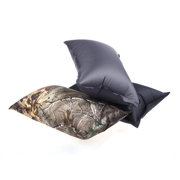 Automatic Inflatable Air Cushion Pillow Portable Outdoor Travel Pillow, Random Color Delivery