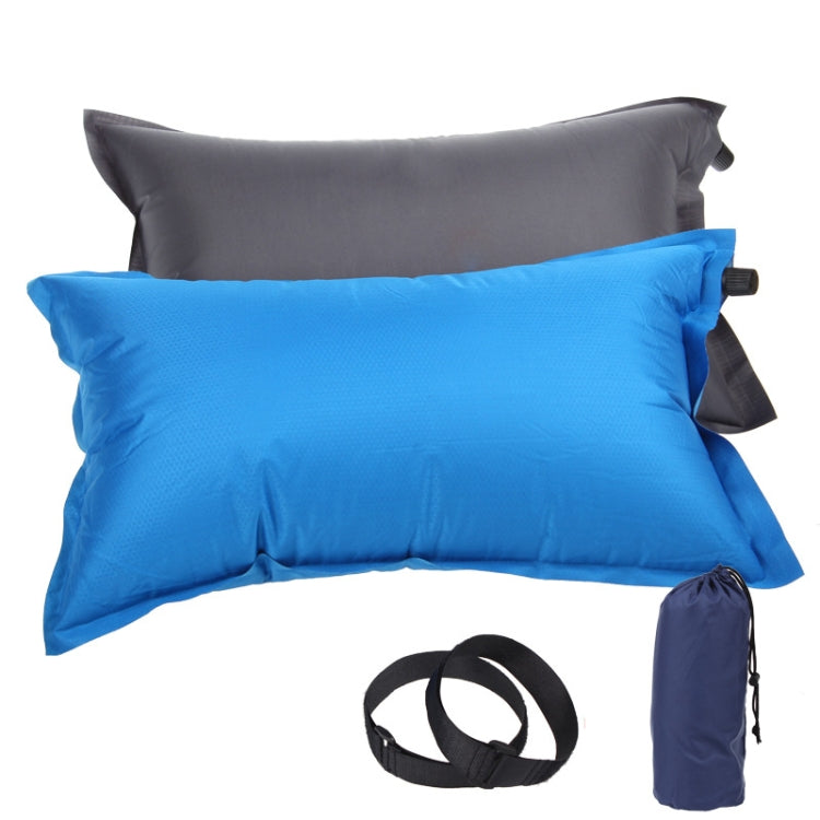 Automatic Inflatable Air Cushion Pillow Portable Outdoor Travel Pillow, Random Color Delivery