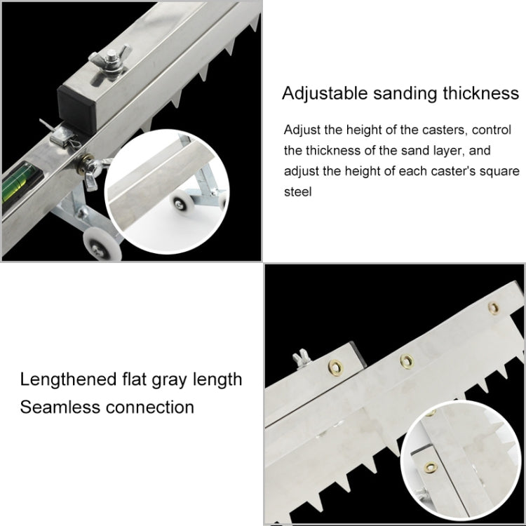 Model 800 Multi-functional Stainless Steel Tile Player Adjustable Sand Leveller