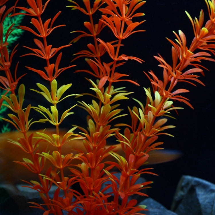 Artificial Tree Plant Grass Figurines Miniatures Aquarium Fish Tank Landscape, Size: 13.0 x 30.0cm