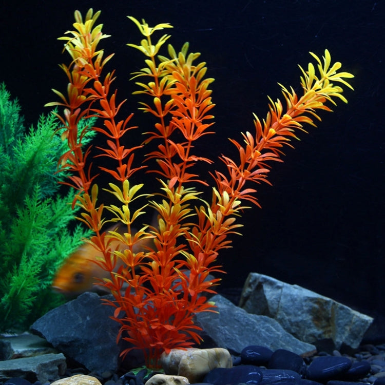 Artificial Tree Plant Grass Figurines Miniatures Aquarium Fish Tank Landscape, Size: 13.0 x 30.0cm