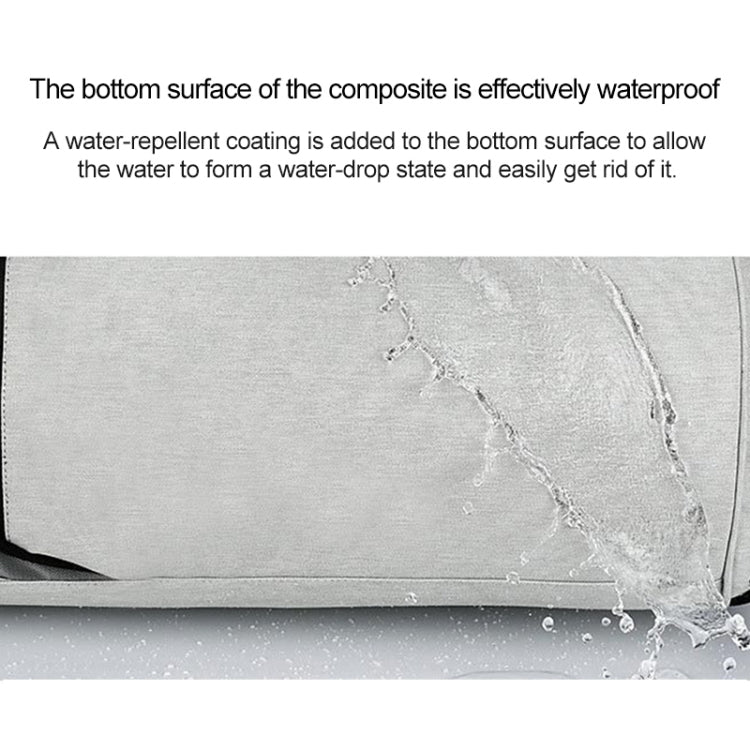 IX LK8036A Waterproof Multi-function Dry Wet Separation Yoga Fitness One-shoulder Portable Travel Bag with Pull Rod Strap, Size: 45 x 26 x 26cm