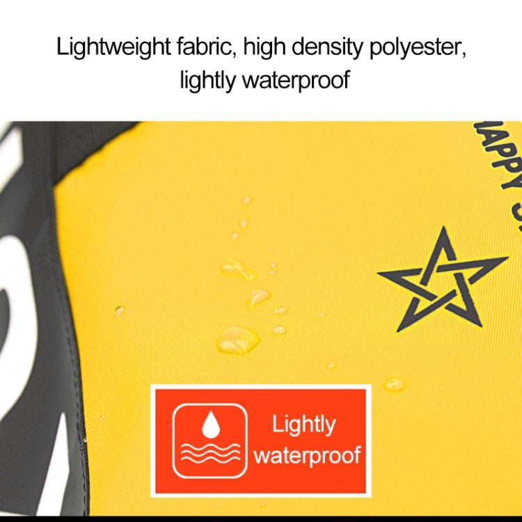 IX LK8074 Alphabet Printing Cylinder Shape Bottom Waterproof One-shoulder Portable Yoga Travel Bag for Men / Women, Size: 40 x 24 x 24cm