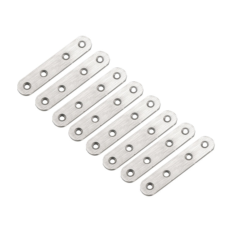 15 PCS Stainless Steel Connection Code Straight Connecting Piece, Number: 6