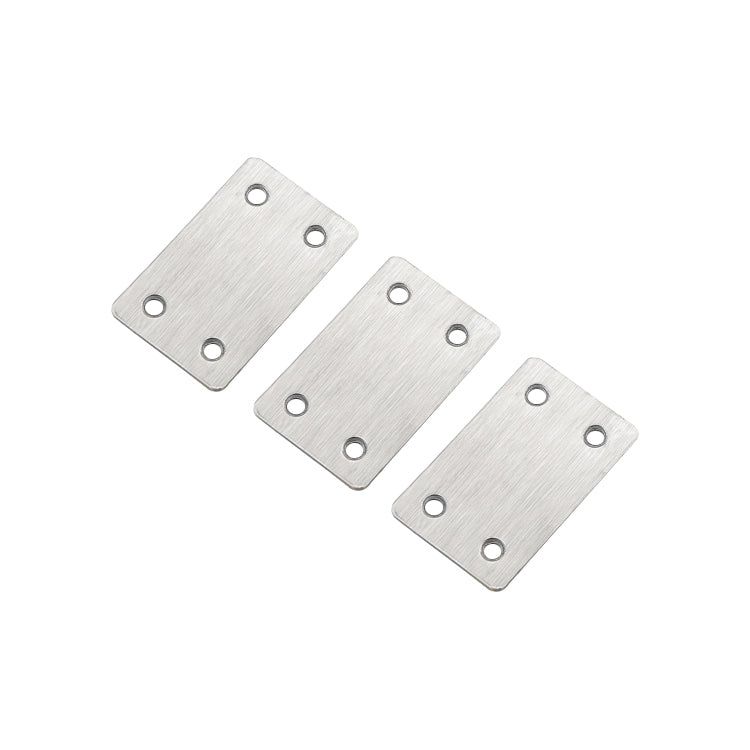 40 PCS Stainless Steel Connection Code Straight Connecting Piece, Number: 12