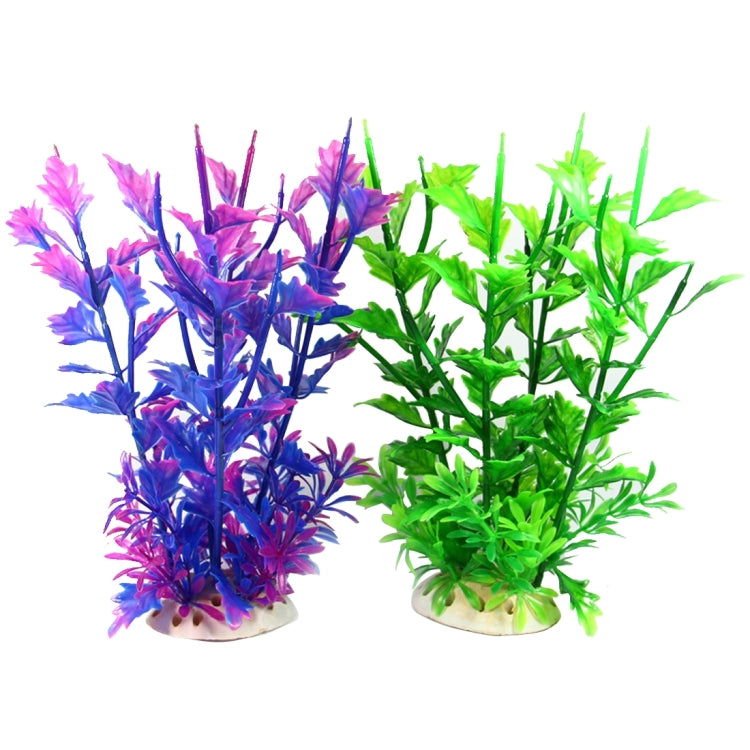 Artificial Tree Plant Grass Figurines Miniatures Aquarium Fish Tank Landscape, Size: 17.0 x 25.0cm