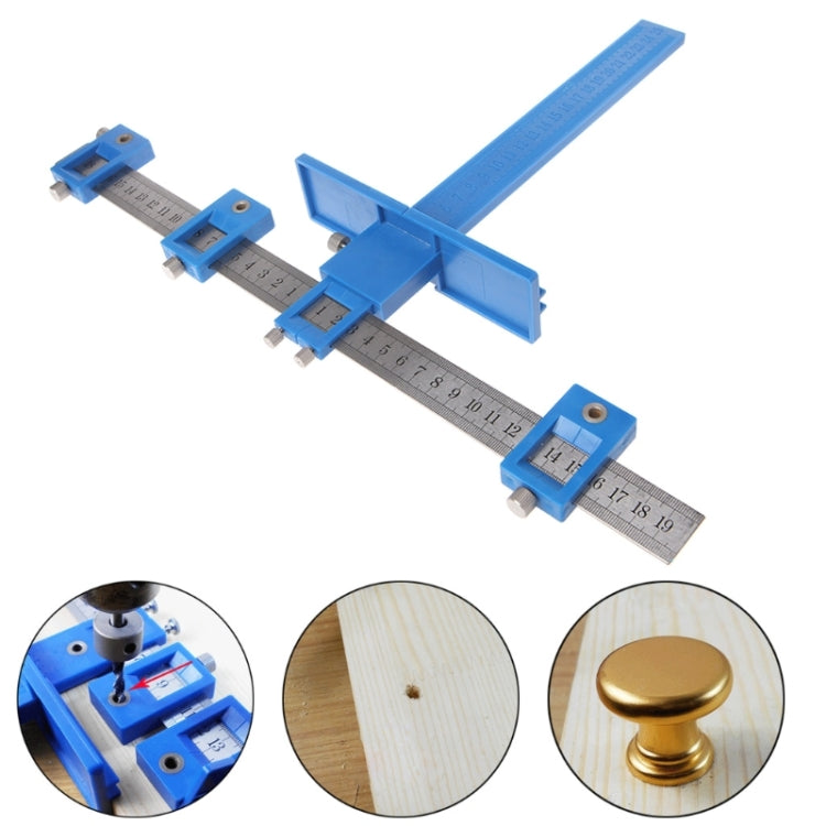 Multi-function Adjustable Woodworking Hole Locator Auxiliary Installation Tool