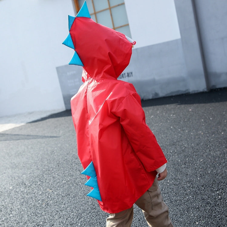 Cartoon Dinosaur Children Fashion Raincoat Size: XXXL