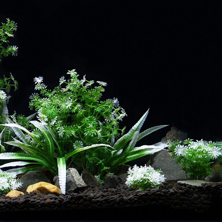 Artificial Tree Plant Grass Figurines Miniatures Aquarium Fish Tank Landscape, Size: 15.0 x 19.0cm
