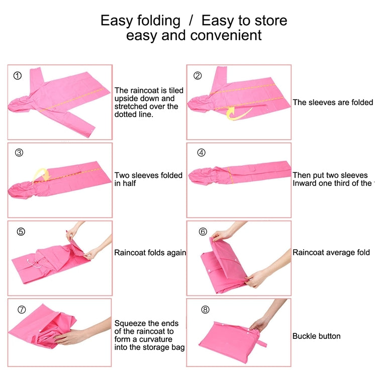 Fashion Adult Lightweight EVA Transparent Frosted Raincoat Big Hat With Pocket Size: L