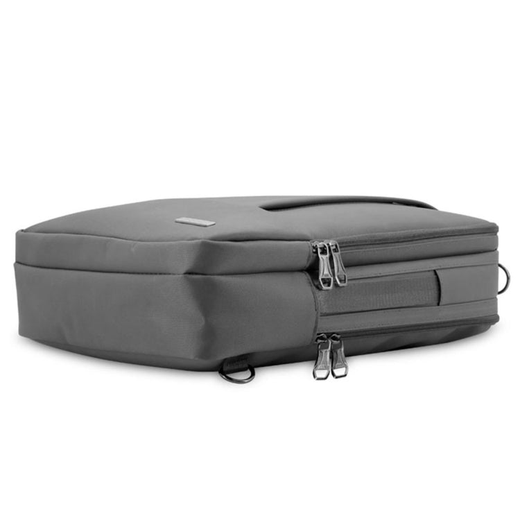 Shinlee Multi-function Fashion Nylon + PU Leather Shoulder Hand Laptop Tablet Bag Backpack Briefcase for 15.6 inch and Below