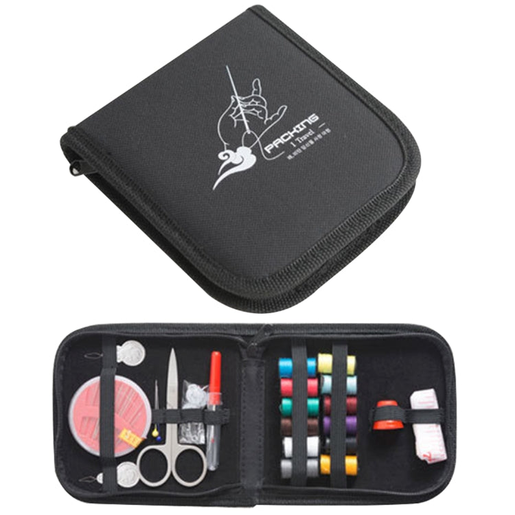 Portable Mini Home Travel Sewing Set Box, Size: 12*12.5cm