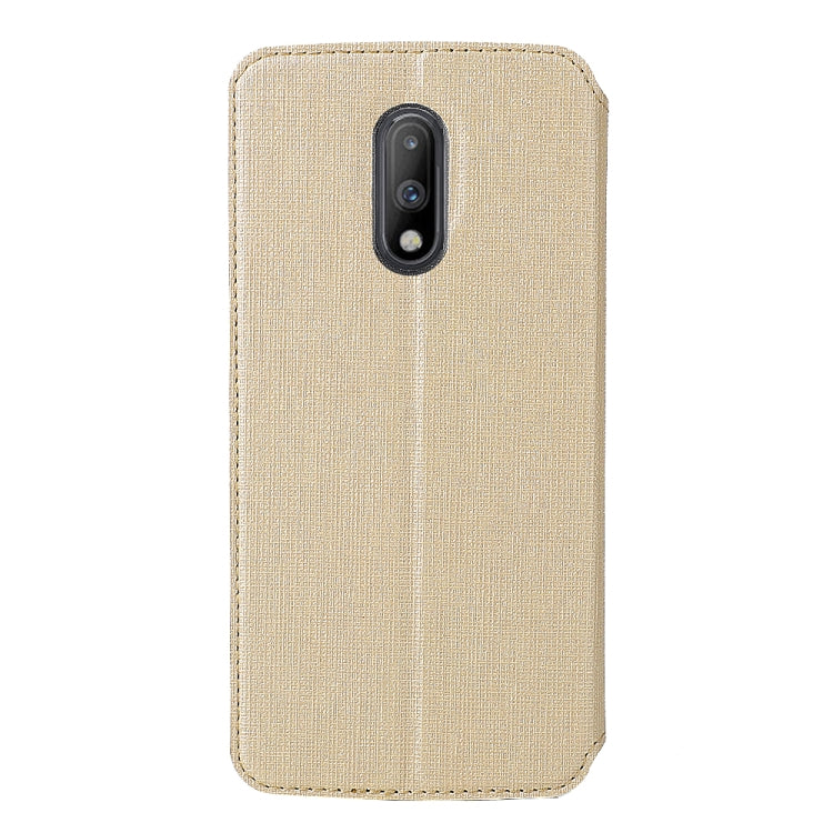 ViLi Texture PU Leather Case for OnePlus 7, with Holder & Card Slots & Wallet