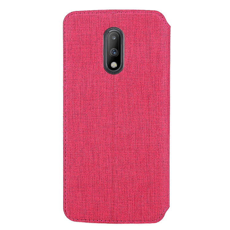 ViLi Texture PU Leather Case for OnePlus 7, with Holder & Card Slots & Wallet