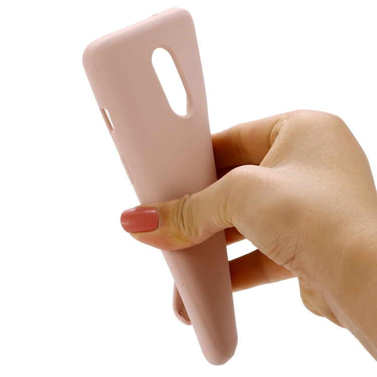 Ultra-thin Liquid Silicone Dropproof Protective Case for OnePlus 7