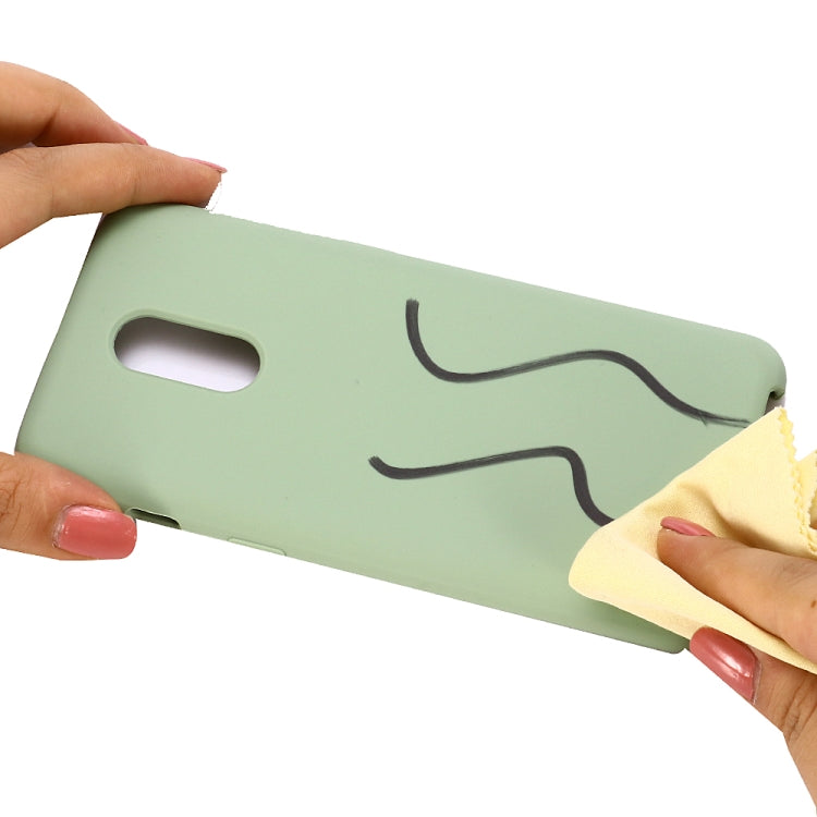 Ultra-thin Liquid Silicone Dropproof Protective Case for OnePlus 7