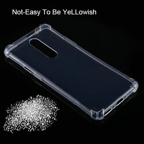 For OnePlus 7 Four-Corner Shockproof Ultra-Thin Transparent TPU Case