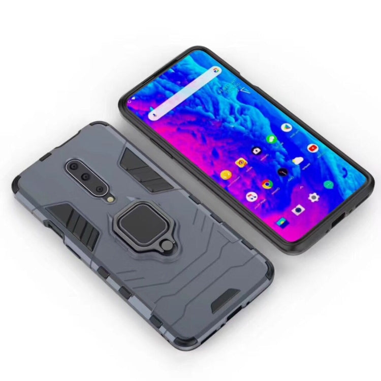 PC + TPU Shockproof Protective Case for OnePlus 7 Pro, with Magnetic Ring Holder