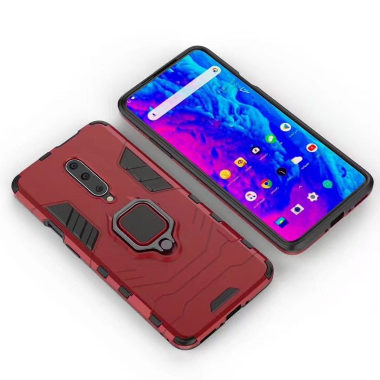 PC + TPU Shockproof Protective Case for OnePlus 7 Pro, with Magnetic Ring Holder