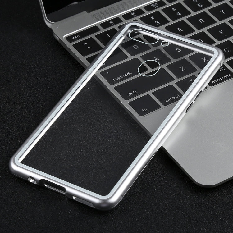 Magnetic Metal Frame Tempered Glass Case for OPPO R15