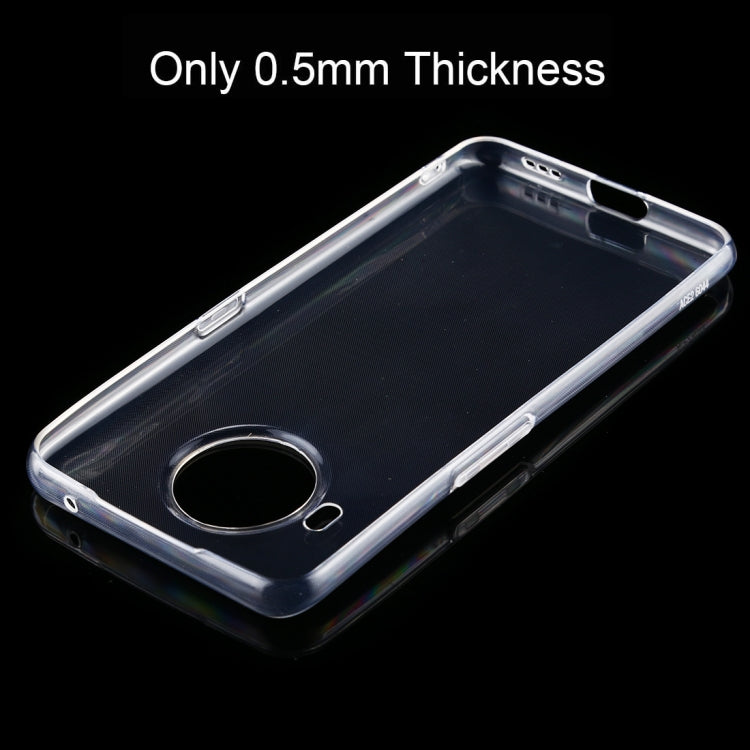 For OPPO Ace2 0.5mm Ultra-Thin Transparent TPU Protective Case (Transparent)