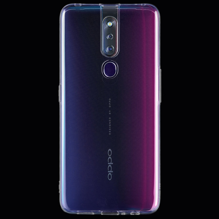 0.75mm Ultrathin Transparent TPU Soft Protective Case for OPPO F11 Pro