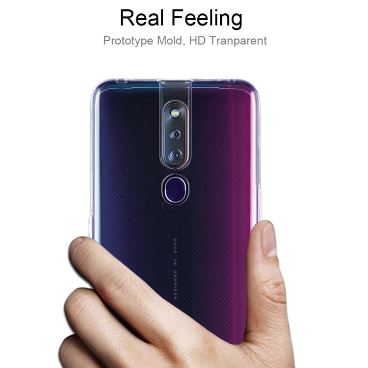 0.75mm Ultrathin Transparent TPU Soft Protective Case for OPPO F11 Pro