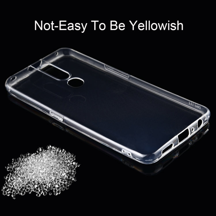 0.75mm Ultrathin Transparent TPU Soft Protective Case for OPPO F11 Pro