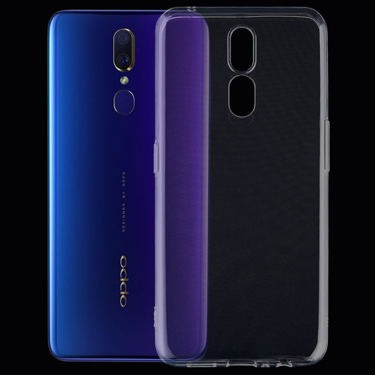 0.75mm Ultrathin Transparent TPU Soft Protective Case for OPPO F11