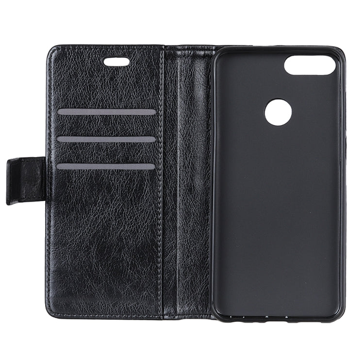 Copper Buckle Nappa Texture Horizontal Flip Leather Case for OPPO A7 / AX7, with Holder & Card Slots & Wallet