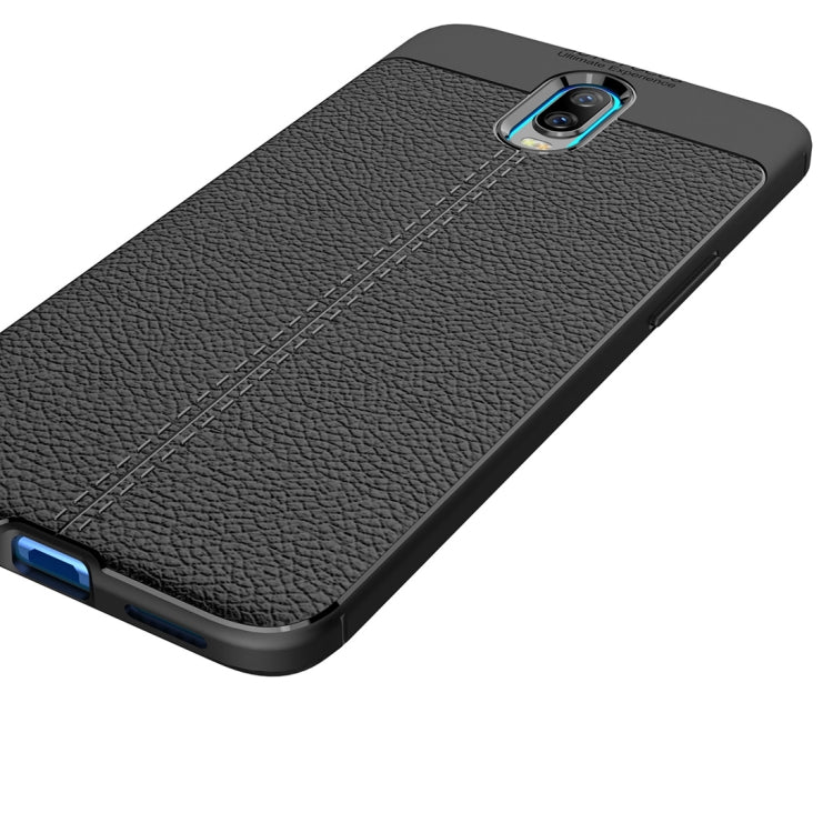 Litchi Texture TPU Shockproof Case for OPPO R17