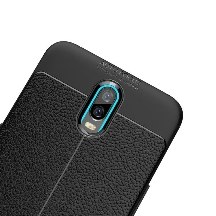 Litchi Texture TPU Shockproof Case for OPPO R17